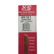 K&S Precision Metals #8161 Solid Brass Rod 3/64