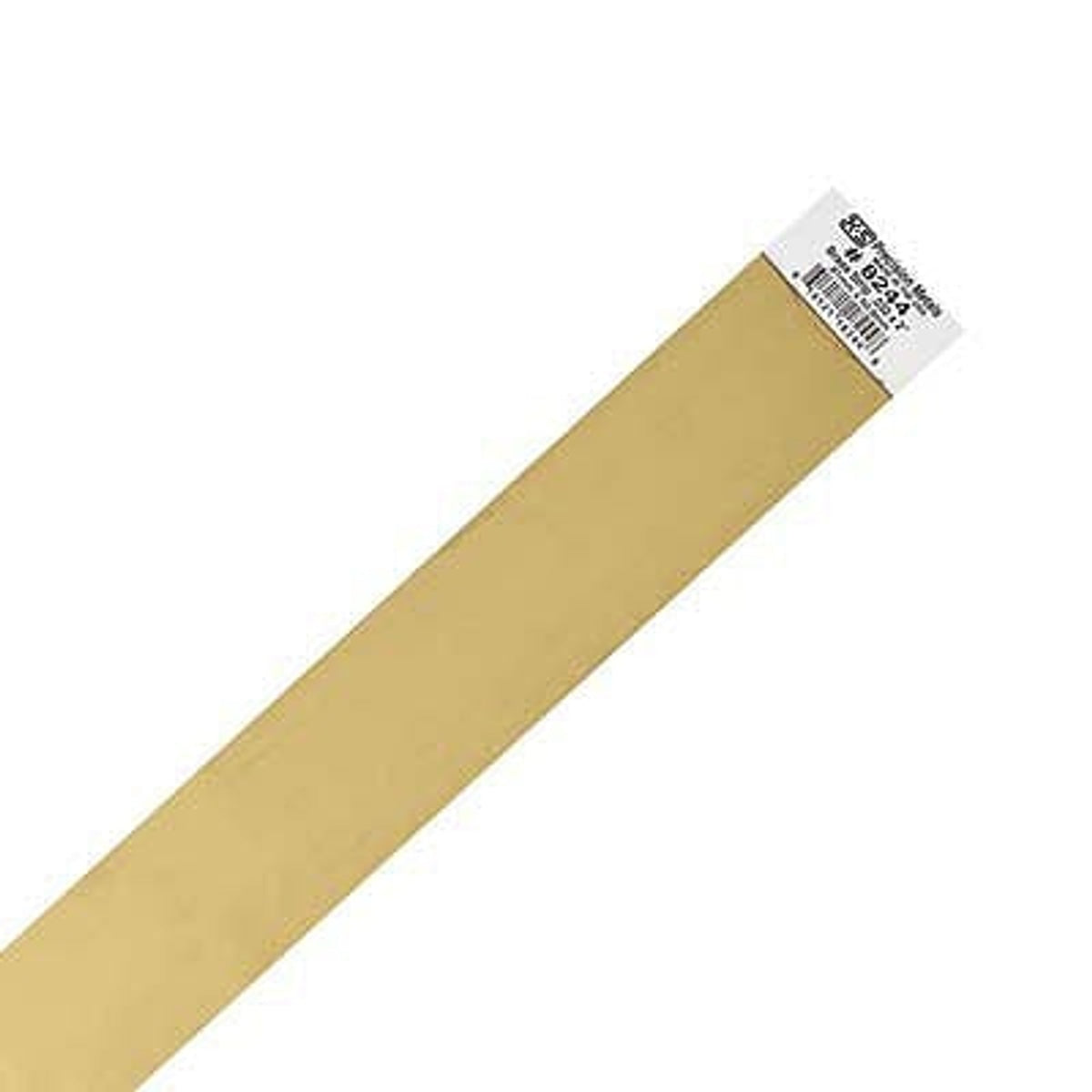 K&S Precision Metals #8244 Brass Strip 0.032