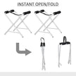 Soozier 2 Pieces Kayak Stand Freestanding Paddle Board Ground Storage Rack Premium Accessories for Boat  Float Mat  Canoe
