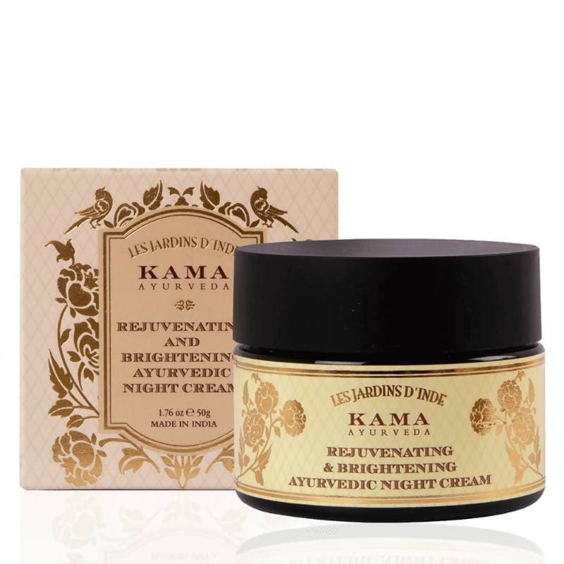 Crème de nuit ayurvédique rajeunissante et éclaircissante Kama Ayurveda