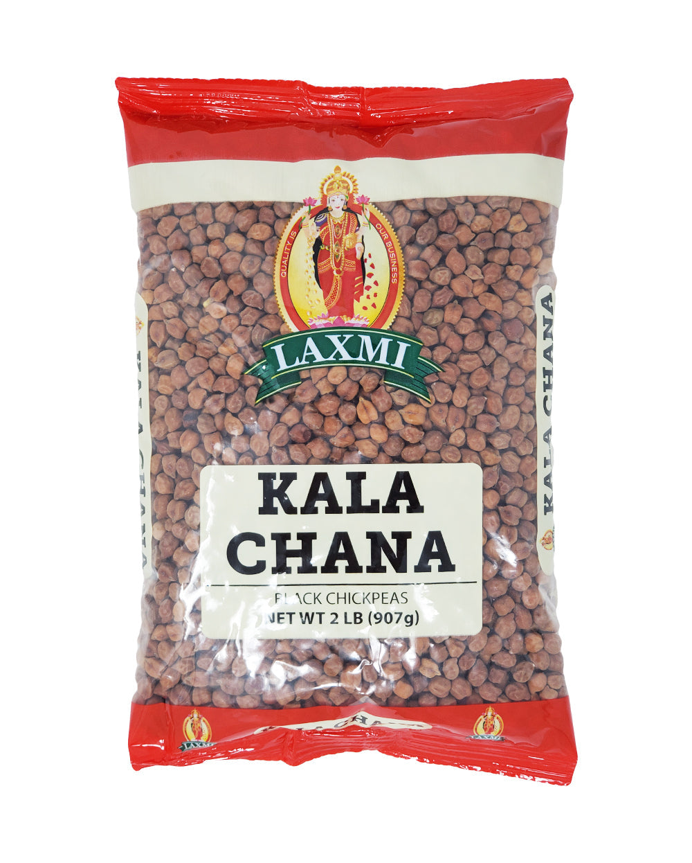 Laxmi  Kala Chana (black Chick Peas) 2Lb