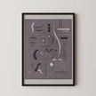 Kandinsky Bauhaus Art Print: Mid-Century Modern Giclee on German Etching Paper