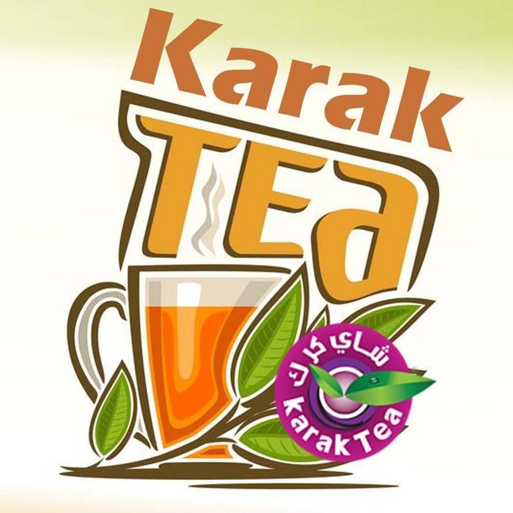 Karak Tea Instant Premix with Safran - 5 Pack (10 x 20g Sachets Each)