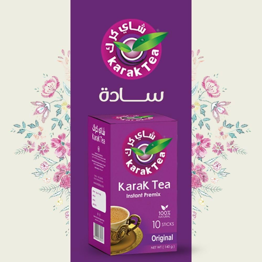 Karak Tea Instant Premix Original Chai - 5 Pack (10 Sachets Each)