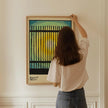 Karl Wiener - Gegenwart (The Present) | Modern Abstract Art (available handframed or unframed)