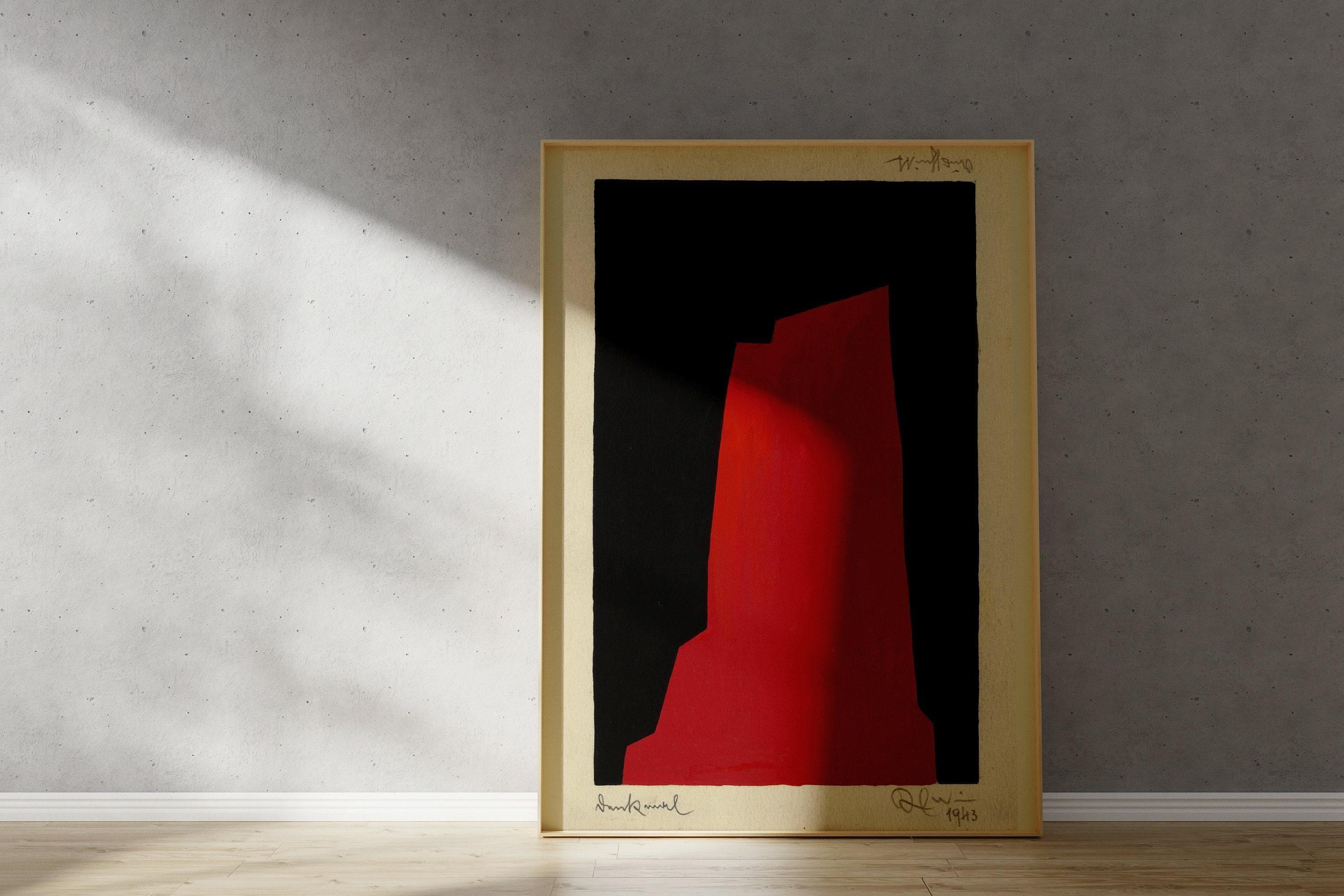 Karl Wiener - Monument | Modern Abstract Art (available handframed or unframed)