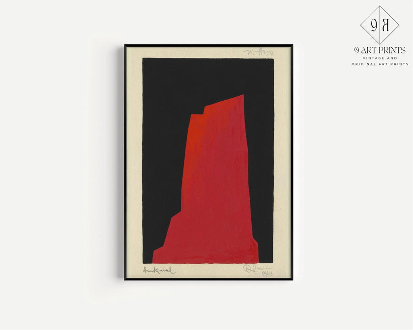 Karl Wiener - Monument | Modern Abstract Art (available handframed or unframed)
