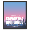 Kawartha Highlands Provincial Park 'Explored' Poster, Canada Parks