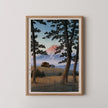 Kawase Hasui Fuji Mountain Print: Vintage Japanese Woodblock Art