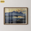 Kawase Hasui Japanese Art Print: Maebashi Marsh Giclee, Studio Ghibli Style