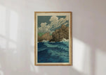 Kawase Hasui Japanese Seascape Art Print: Hachinohe Same, Shin-Hanga, Giclee
