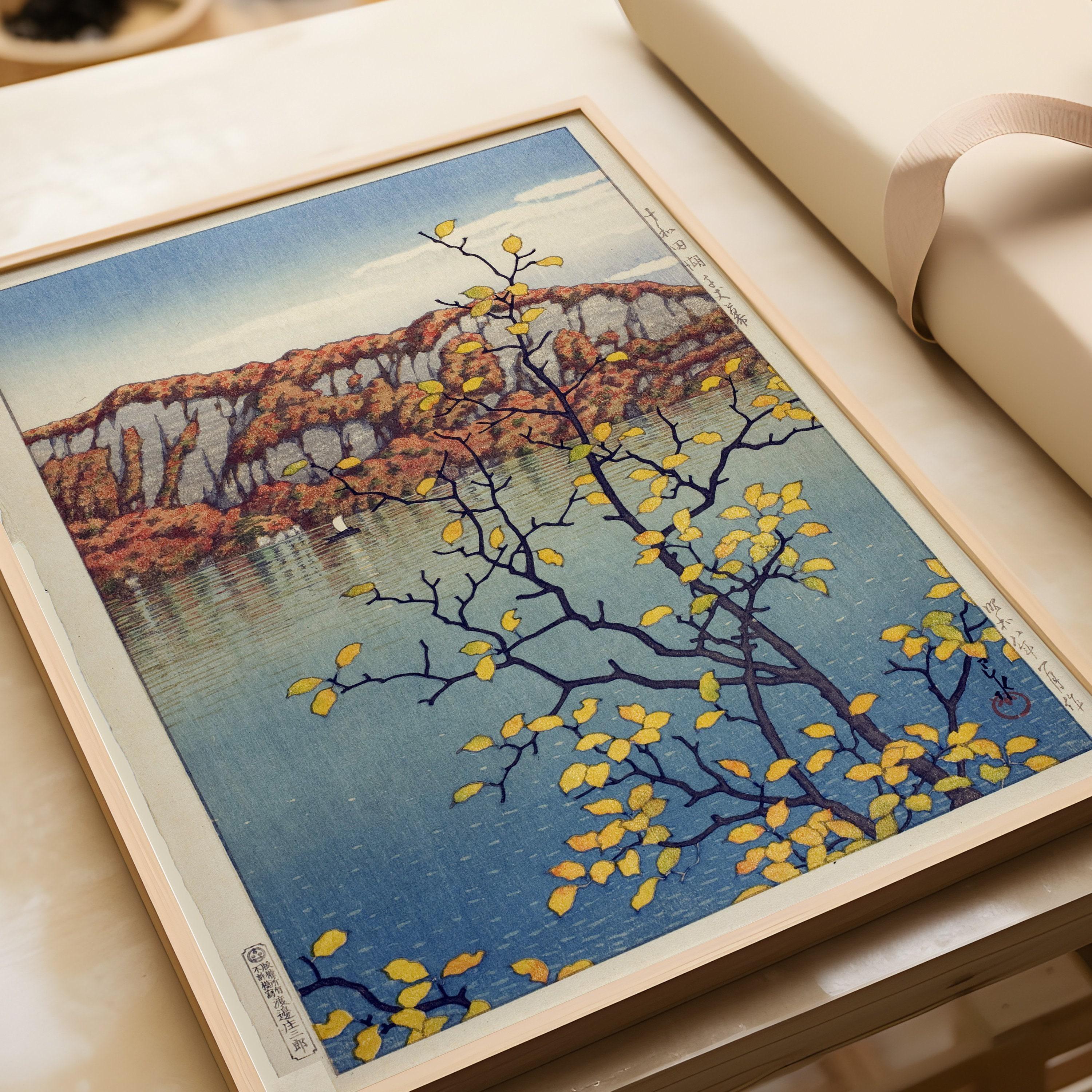 Kawase Hasui - Lake Towada Japanese Woodblock Print (Giclee)