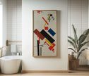 Kazimir Malevich Print: Mid-Century Modern Abstract Art Giclee