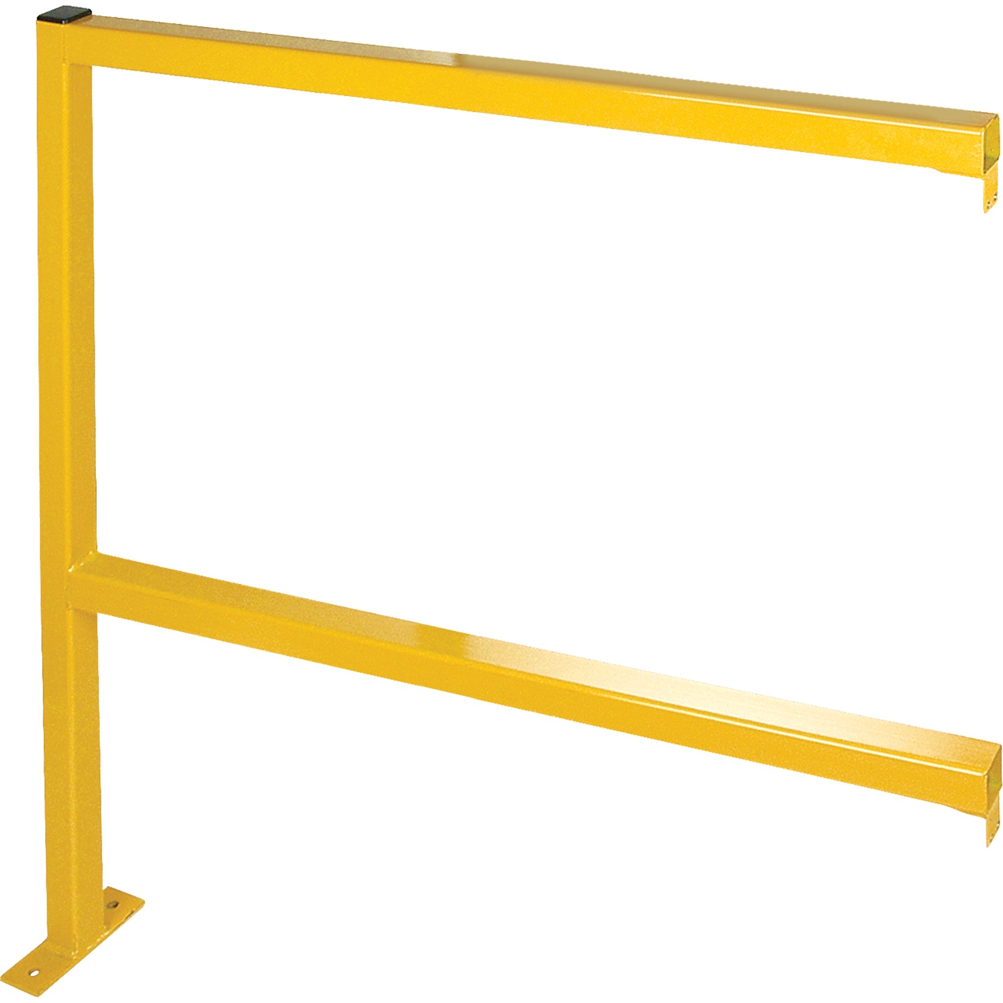 Barrières de périmètre - Style tubulaire, 239 cm de largeur x 126 cm de hauteur, jaune
