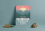 Kejimkujik National Park 'Explored' Poster, Canada Parks