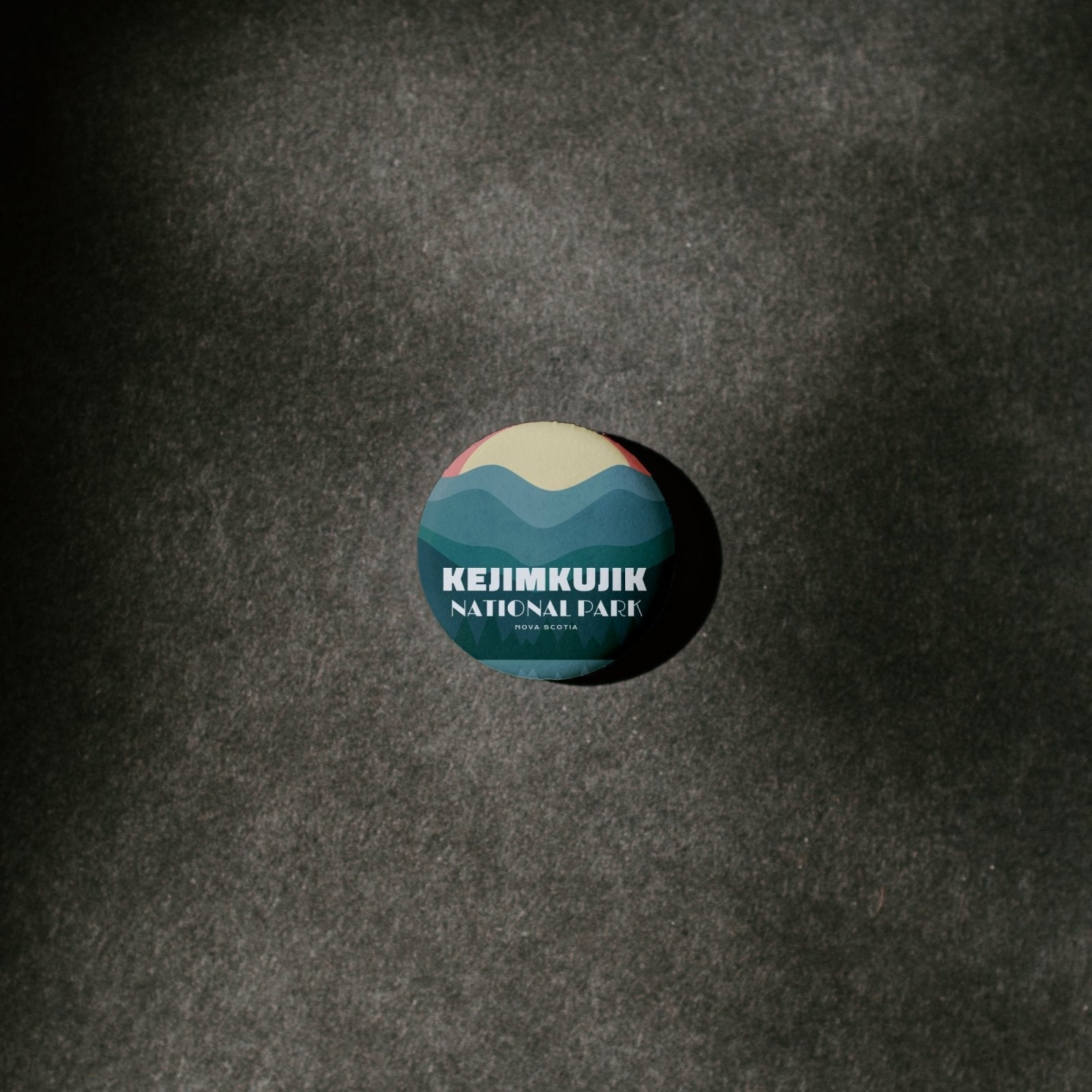 Kejimkujik National Park of Canada Pinback Button, Canada Parks