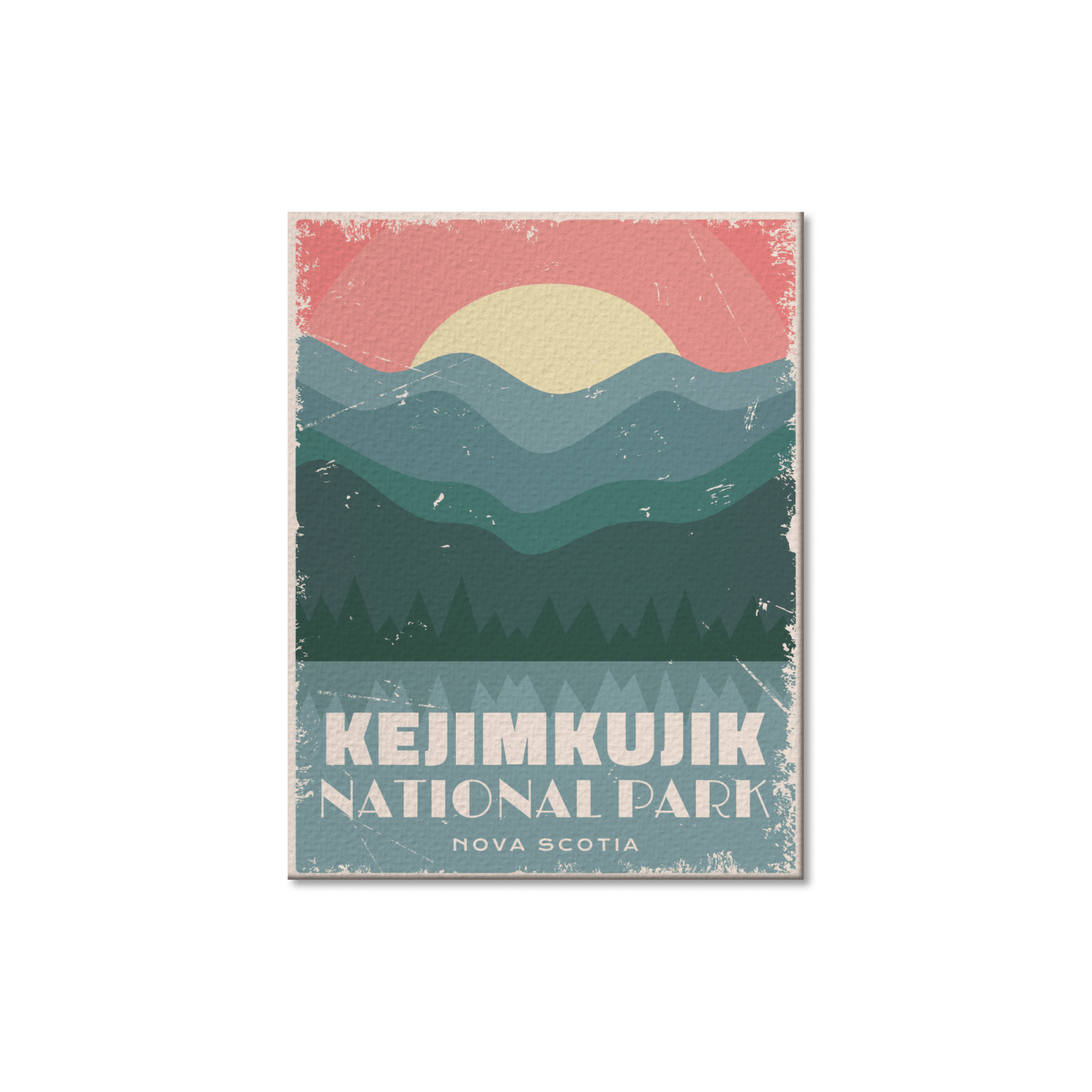 Kejimkujik National Park of Canada Postcard, Canada Parks