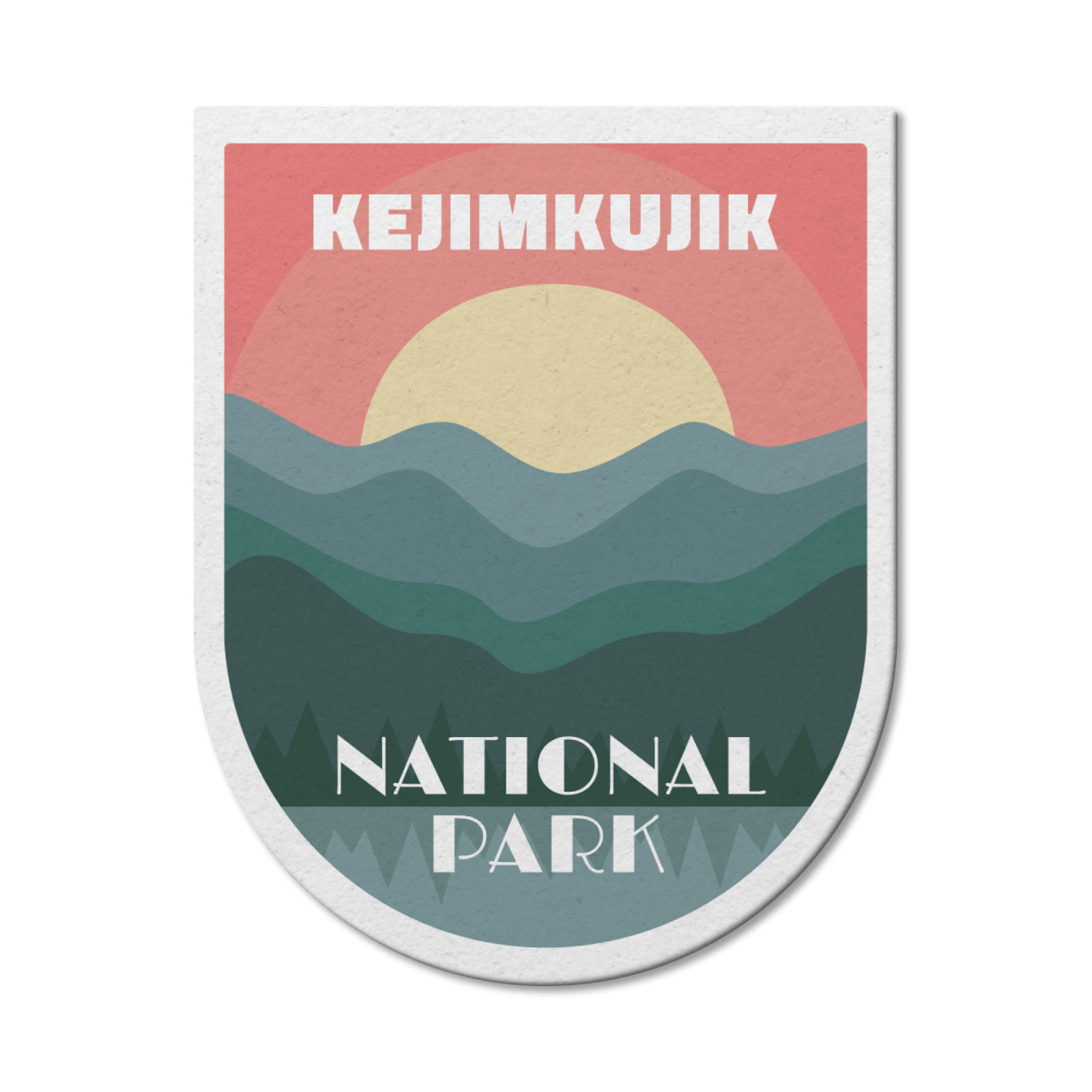 Kejimkujik National Park of Canada Waterproof Vinyl Sticker, Canada Parks