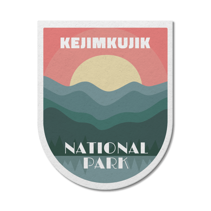 Kejimkujik National Park of Canada Waterproof Vinyl Sticker, Canada Parks