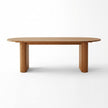 Kelowna Rounded Solid Wood Table