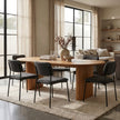 Kelowna Rounded Solid Wood Table