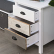 Avery Accent Table Storage Cabinet/Nightstand with 3 Drawers