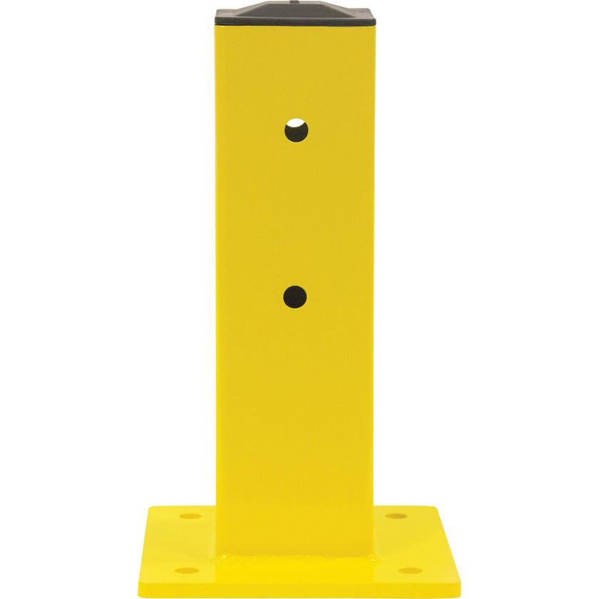 Single Guard Rail Post, Steel, 5