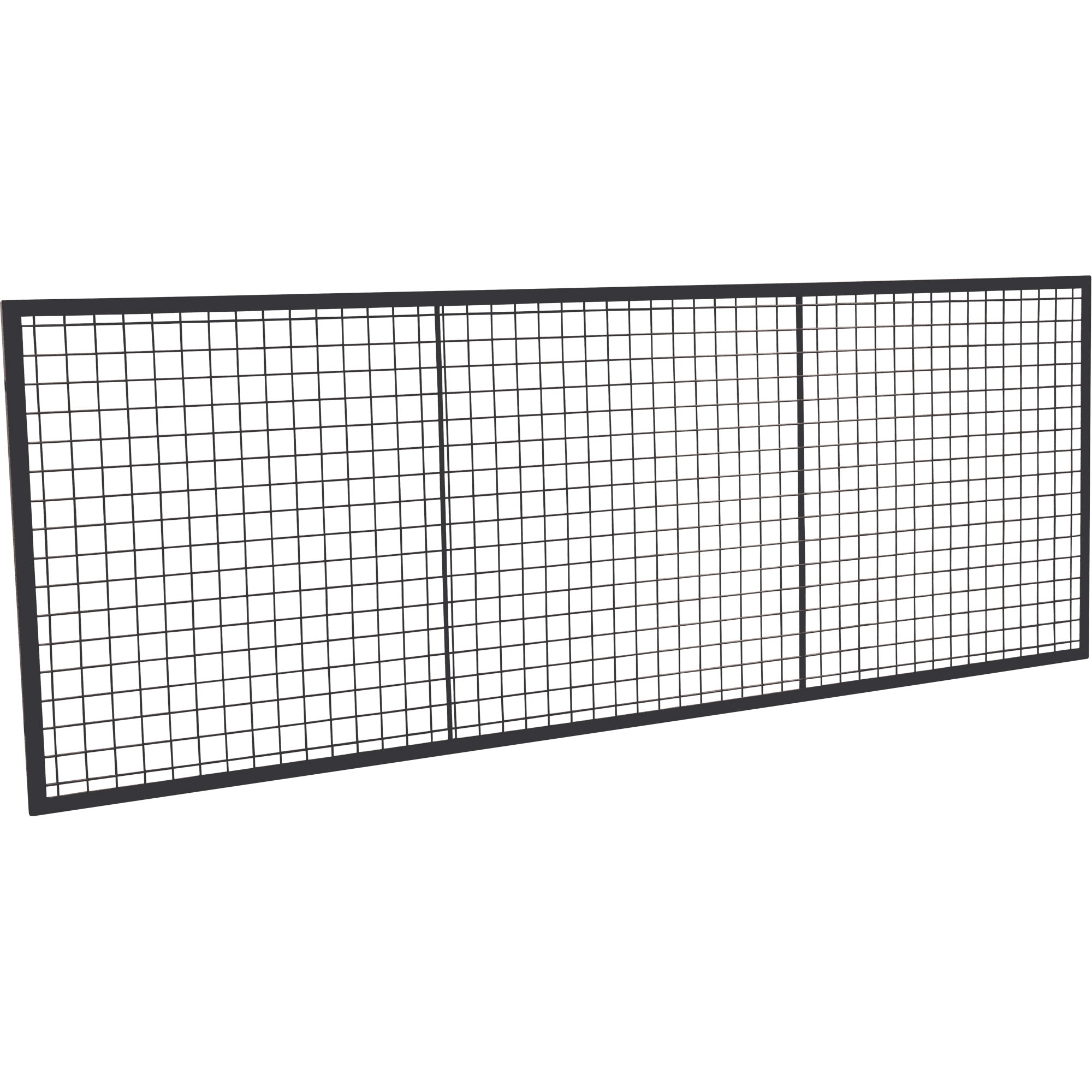 Panneau de séparation en treillis métallique, 3' de hauteur x 8' de largeur