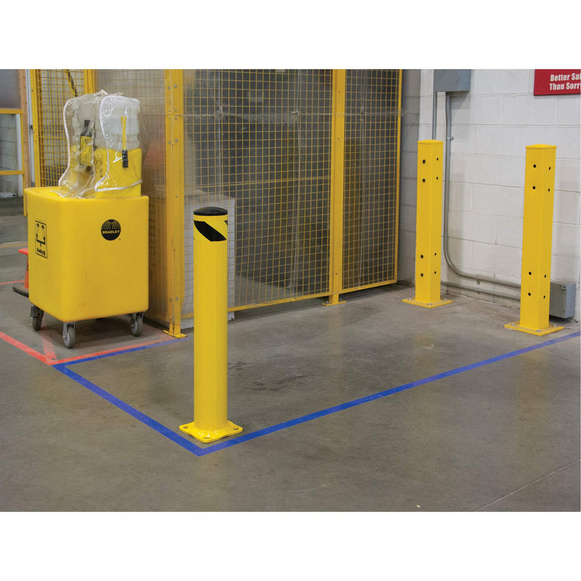 Safety Bollard, Steel, 36