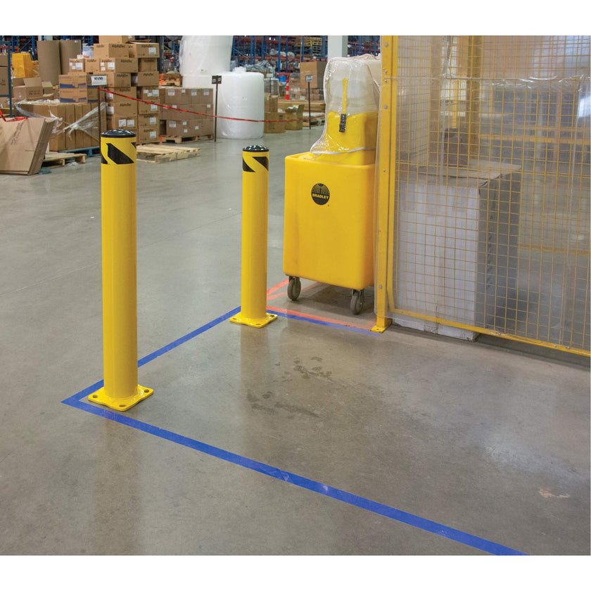 Safety Bollard, Steel, 36