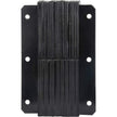 Laminated Dock Bumpers, Vertical, Rubber, 11