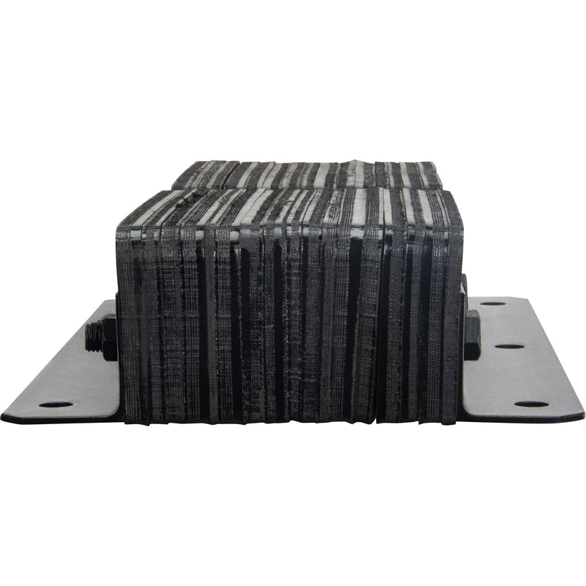 Laminated Dock Bumpers, Vertical, Rubber, 11
