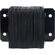 Laminated Dock Bumpers, Horizontal, Rubber, 12