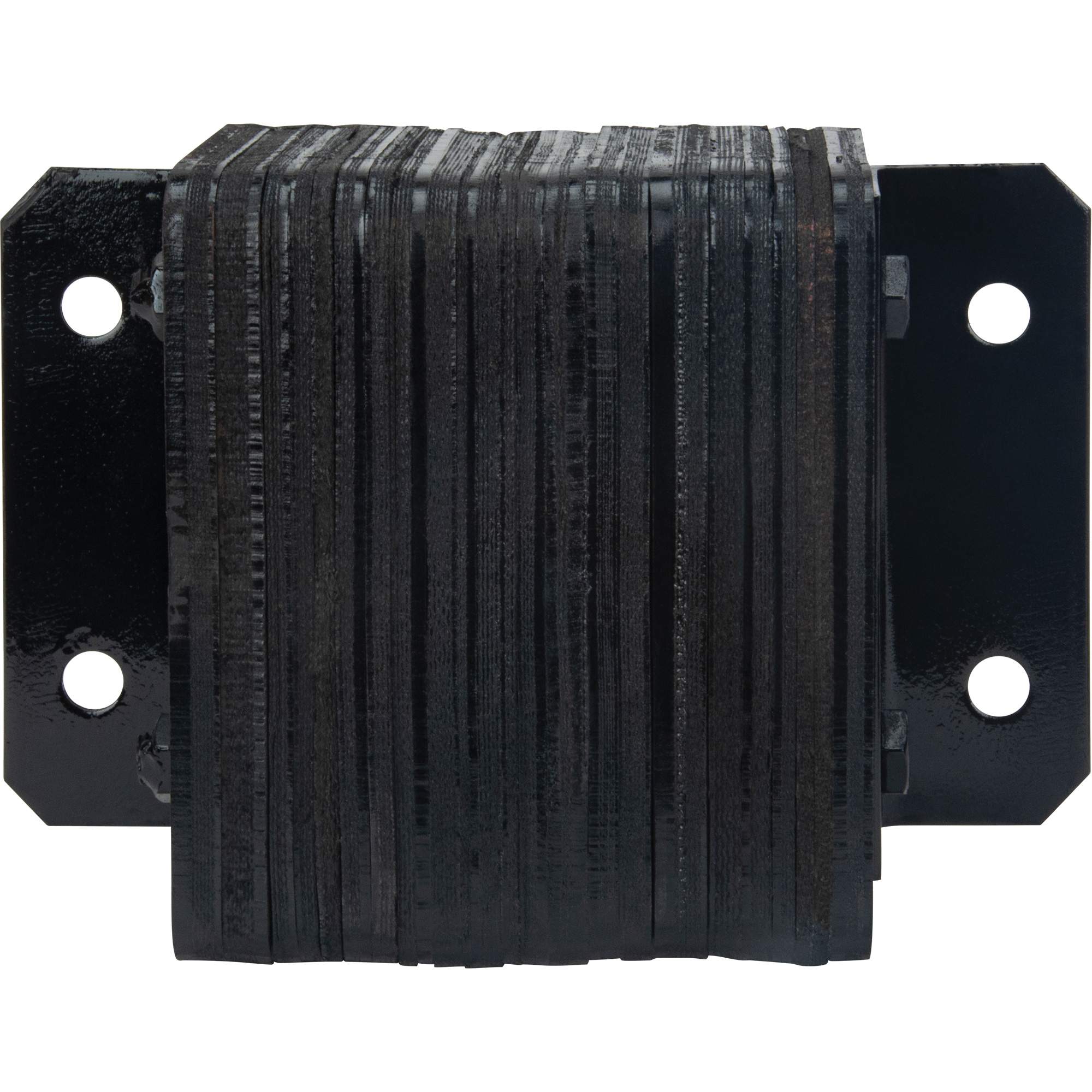 Laminated Dock Bumpers, Horizontal, Rubber, 12