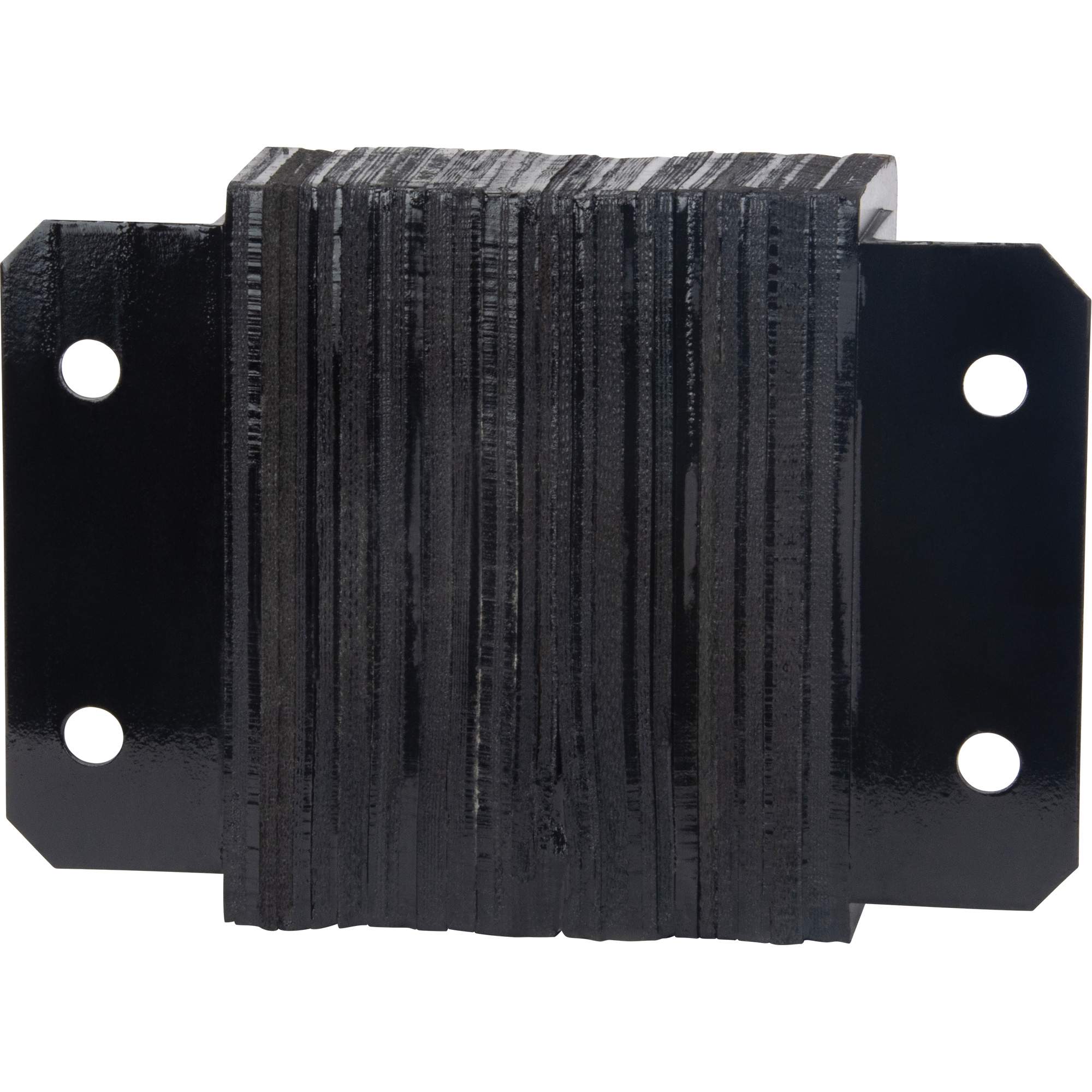 Laminated Dock Bumpers, Horizontal, Rubber, 12