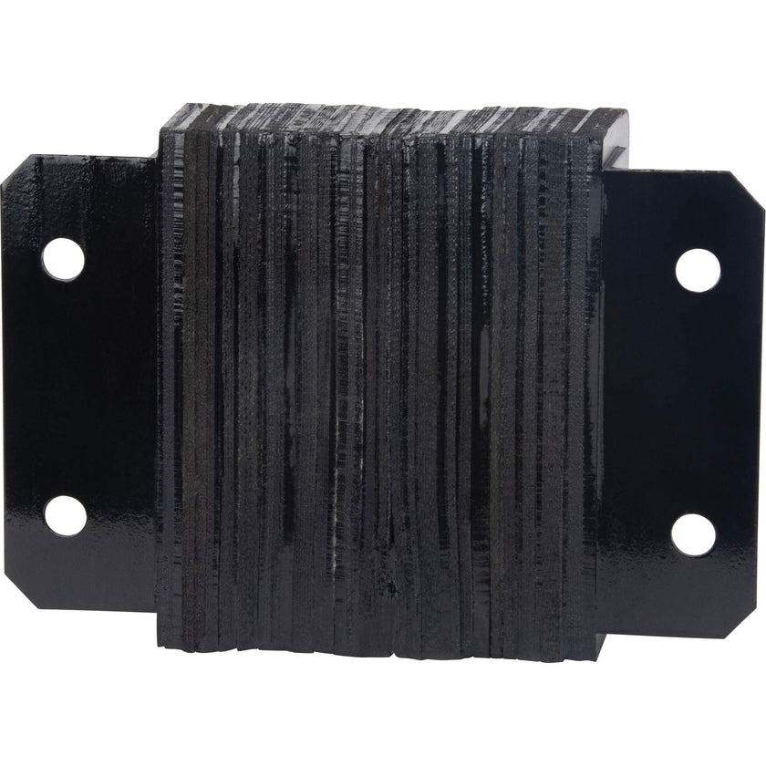 Laminated Dock Bumpers, Horizontal, Rubber, 12
