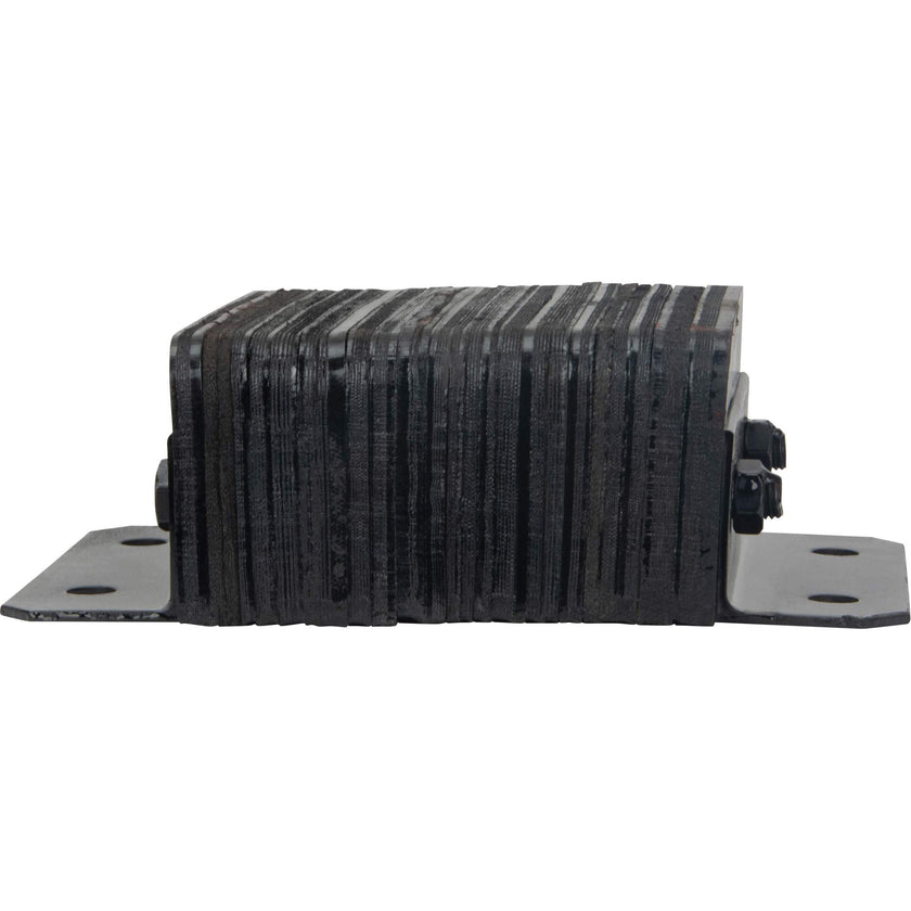Laminated Dock Bumpers, Horizontal, Rubber, 12