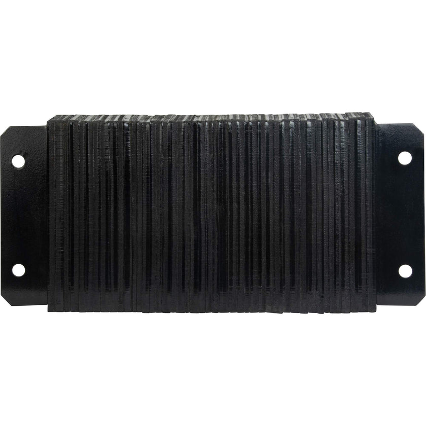 Laminated Dock Bumpers, Horizontal, Rubber, 24