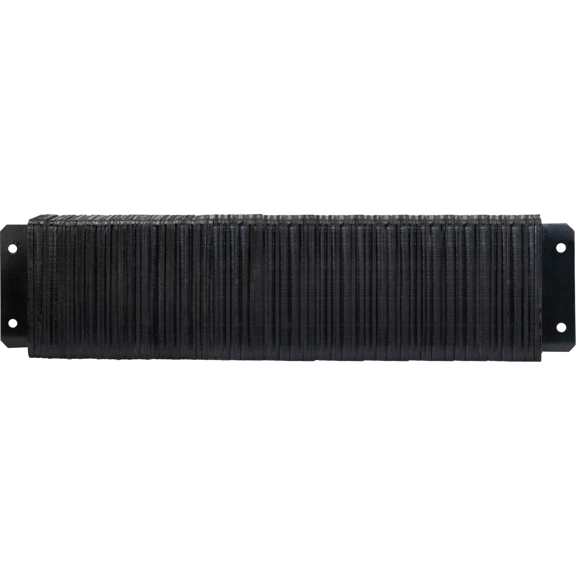 Bout-de-ponts en caoutchouc stratifié, horizontaux, 91 cm (L) x 10 cm (P) x 30 cm (H)