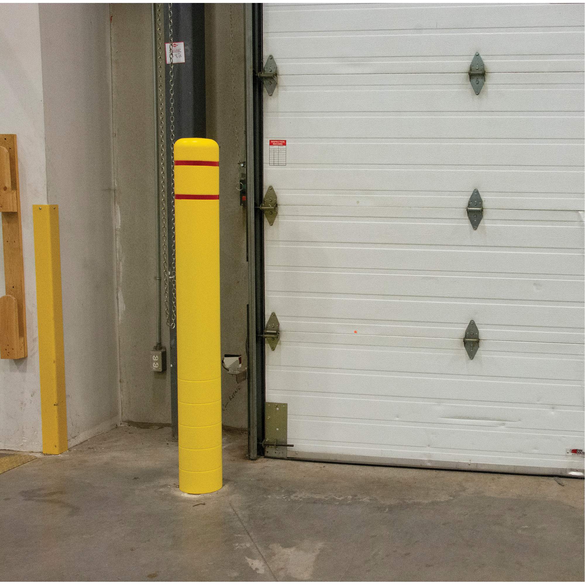 Polyethylene Bollard Cover, 6-5/8