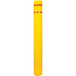 Polyethylene Bollard Cover, 6-5/8