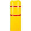 Polyethylene Bollard Cover, 6-5/8