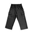 Kids' Bamboo Cargo Pants | Black