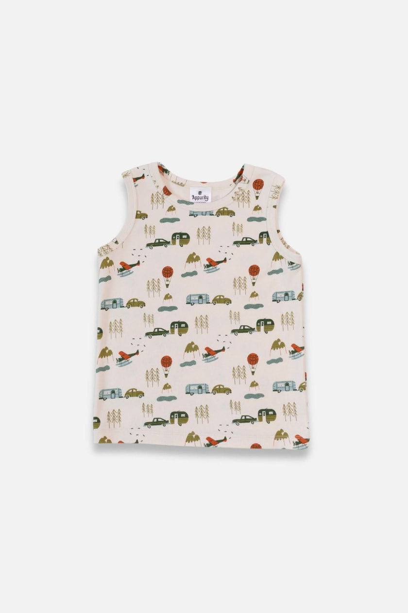Kids' Bamboo Classic Tank | Moss
