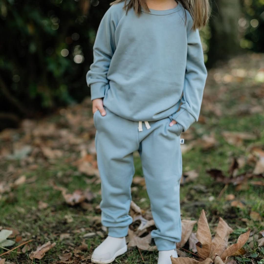Kids' Bamboo Fleece Pullover | Graphite