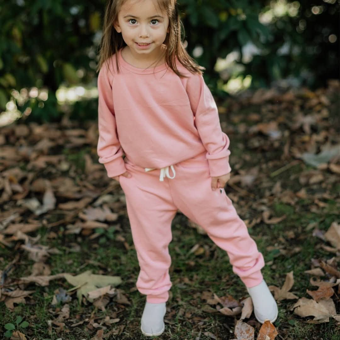 Kids' Bamboo Fleece Pullover | Graphite