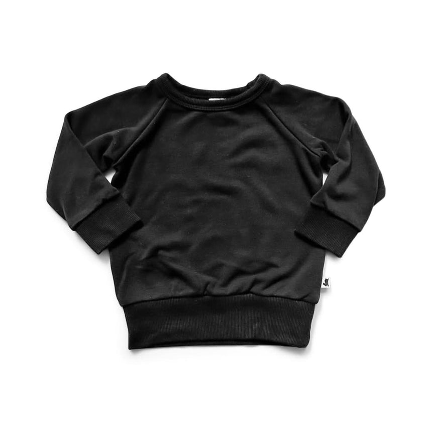 Kids' Bamboo Fleece Pullover | Graphite