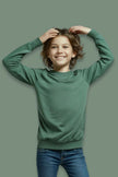 Baby Bamboo Pullover | Charcoal