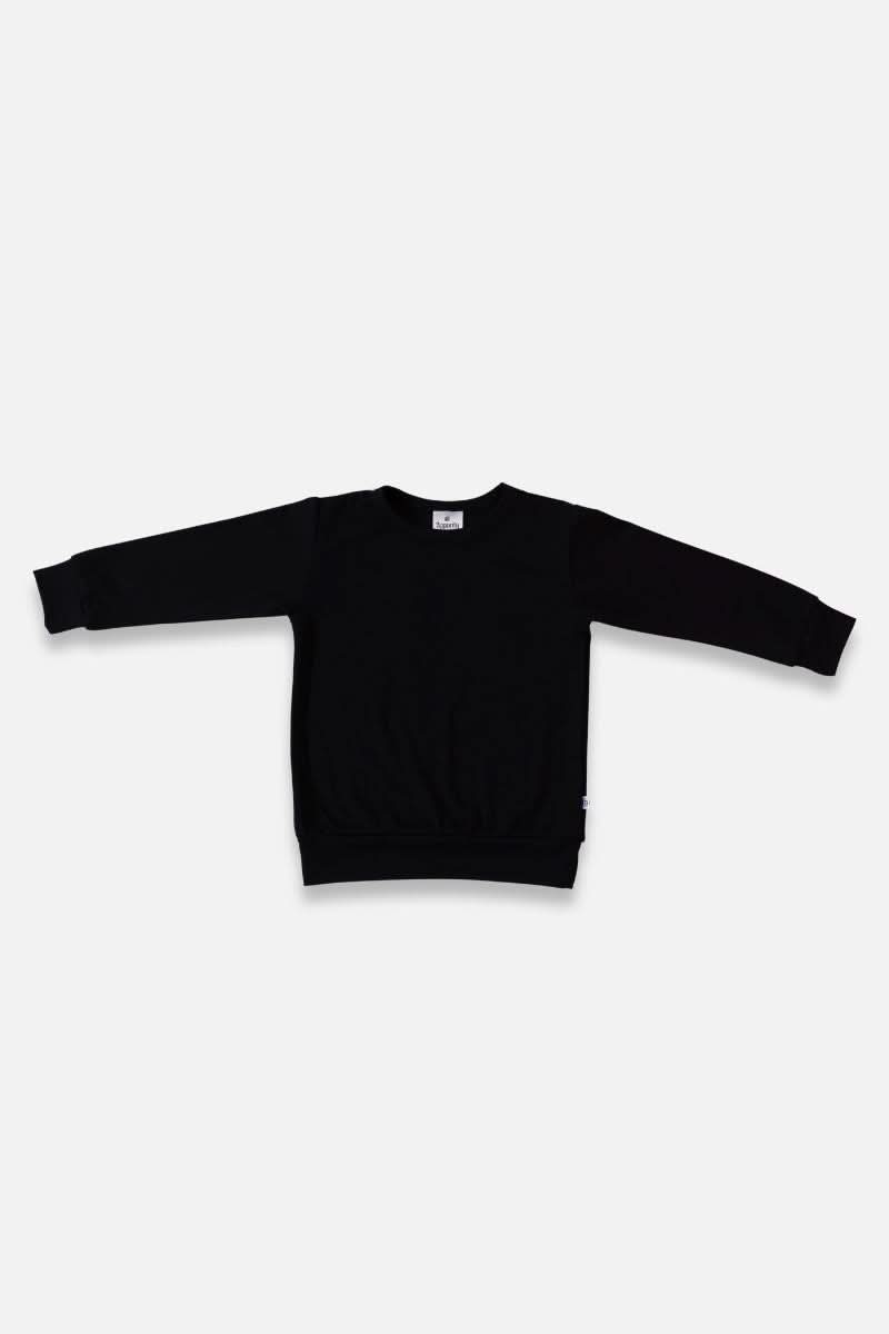 Baby Bamboo Pullover | Black