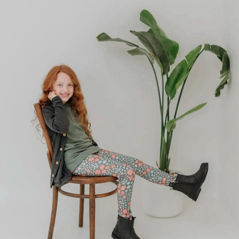 Baby/Kids' Bamboo T-Shirt | Burnt Brick